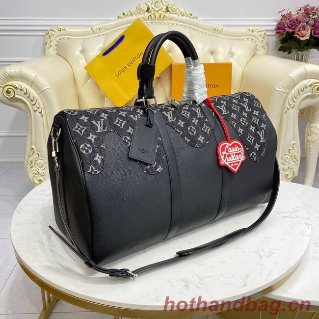 Louis Vuitton KEEPALL BANDOULIERE 50 M45975 black