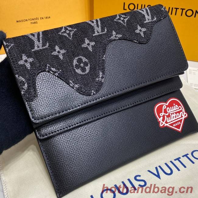 Louis Vuitton TRIO POUCH M81013 black