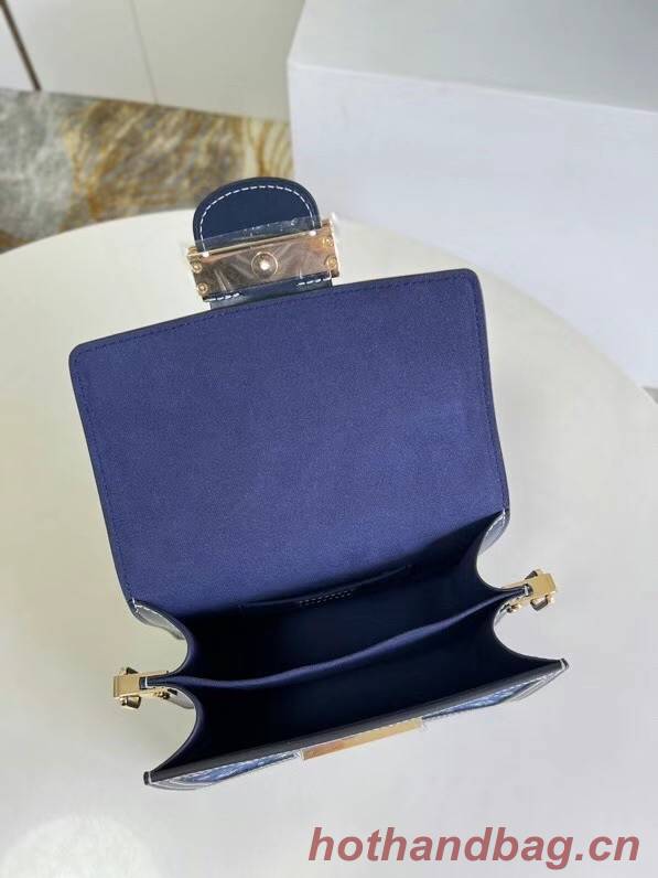 Louis Vuitton DAUPHINE PM M59480 Navy Blue