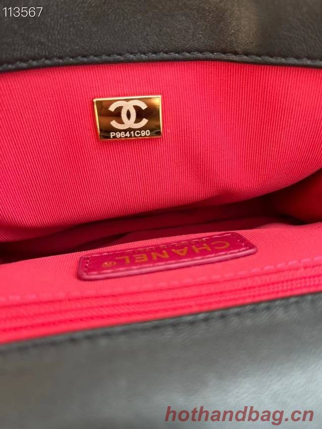 Chanel Classic Flap Shoulder Bag Original Sheepskin leather AS6075 black