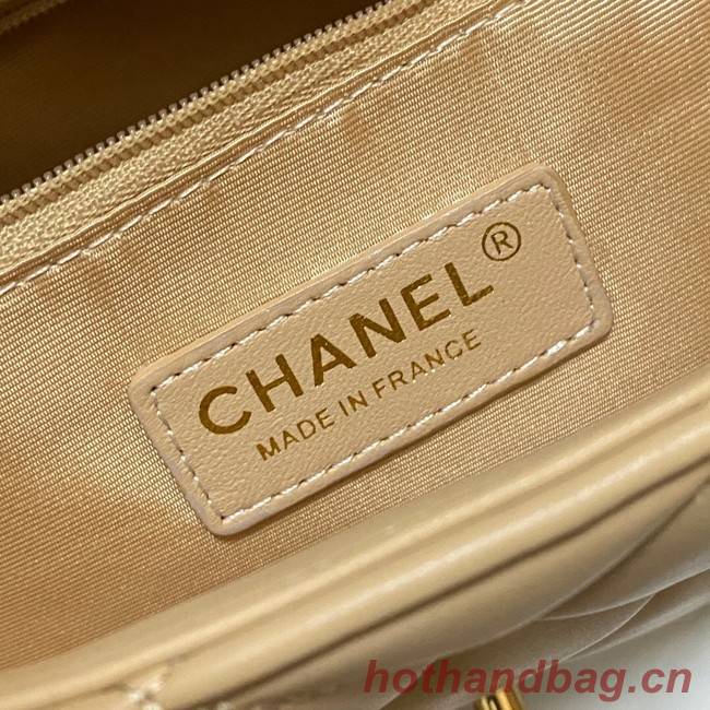 Chanel SMALL FLAP BAG AS1672 apricot