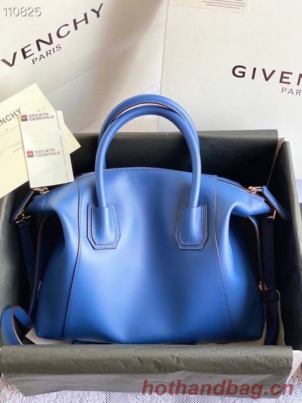 GIVENCHY Original Leather Shoulder Bag 63188 blue