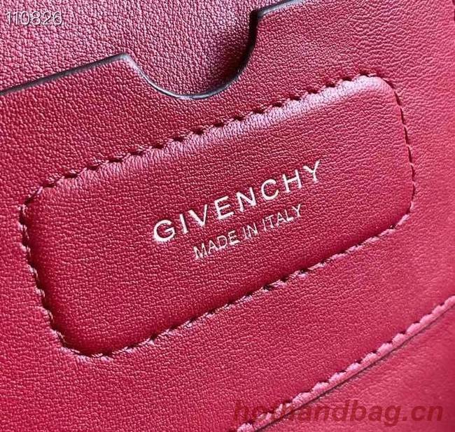 GIVENCHY Original Leather Shoulder Bag 63188 red