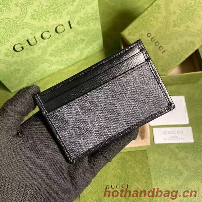 Gucci Card case with Interlocking G 673002 black