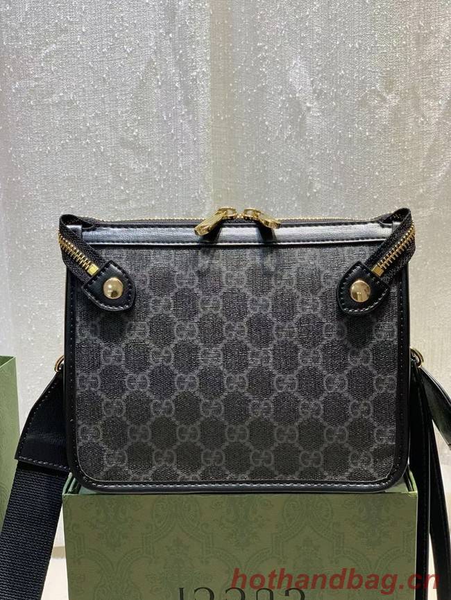 Gucci Messenger bag with Interlocking G 674164 black