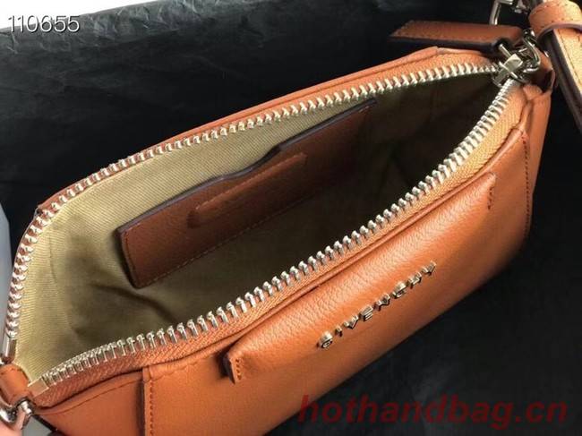 GIVENCHY Original Leather Shoulder Bag 1870 brown