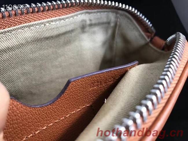 GIVENCHY Original Leather Shoulder Bag 1870 brown