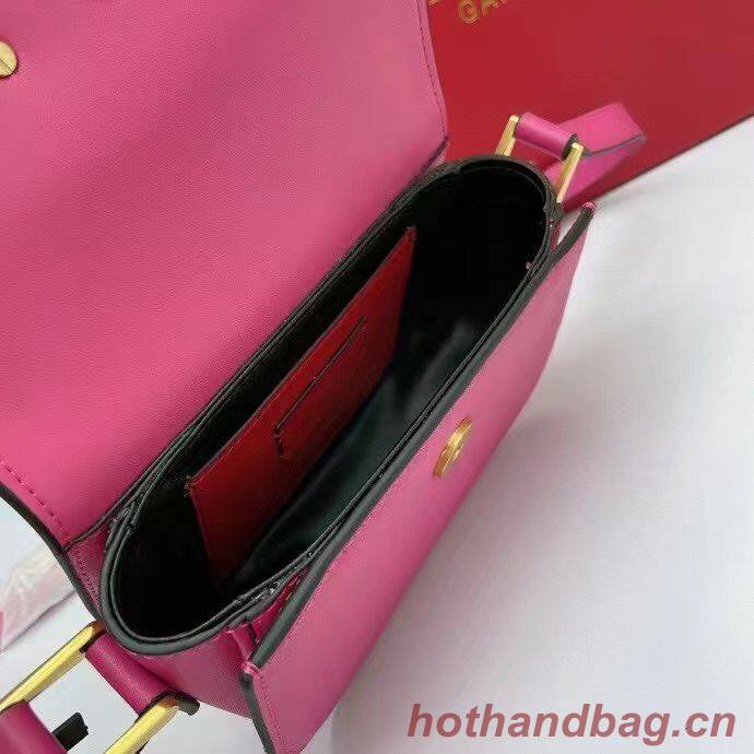 VALENTINO Supervee Original Leather Shoulder Bag NL076 Pink