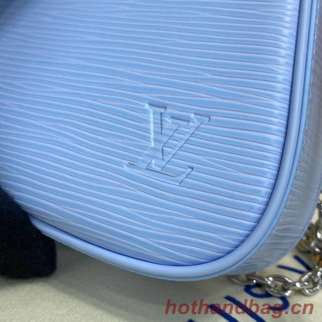 Louis Vuitton EASY POUCH ON STRAP M80471 light blue