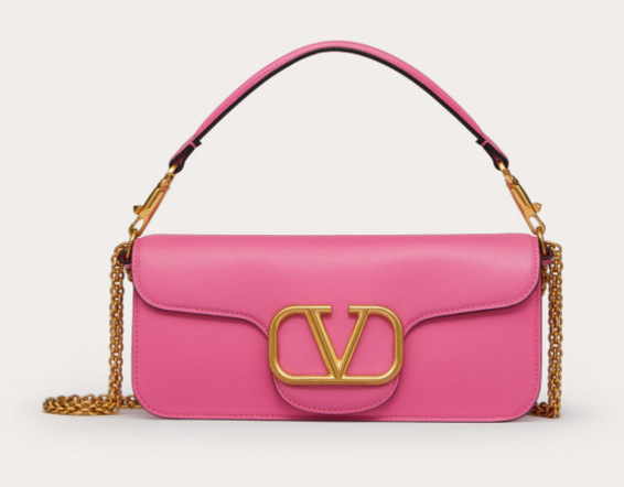VALENTINO GARAVANI Loco Calf leather bag 2B0K30 pink