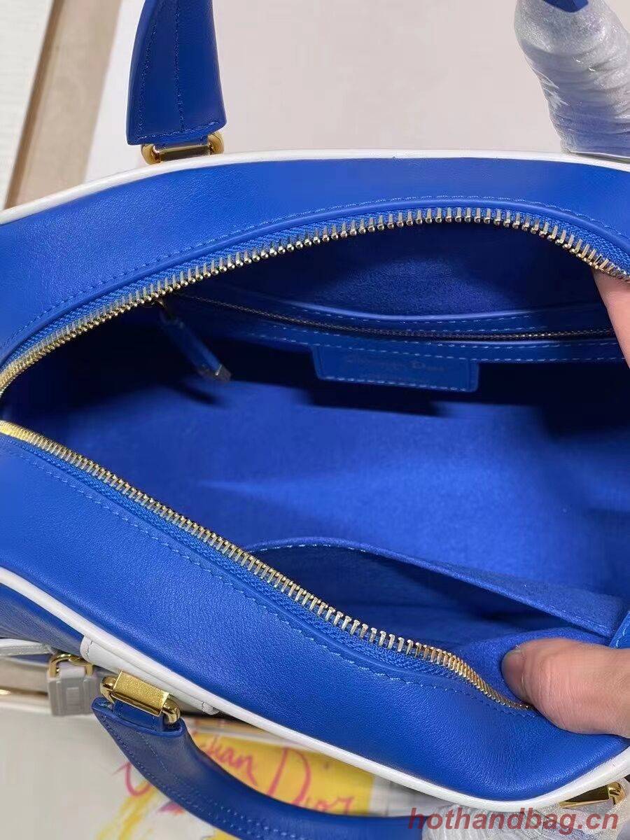 DIOR medium leather tote Bag C9200 blue