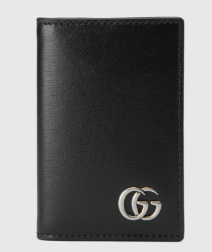 Gucci GG Marmont card case B547075 black