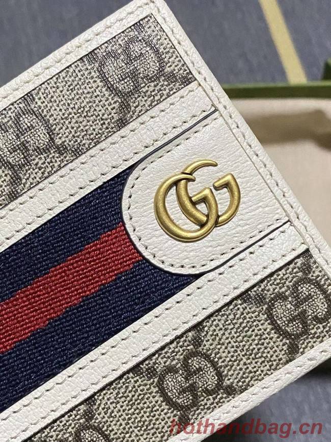 Gucci Ophidia GG wallet 597606 white