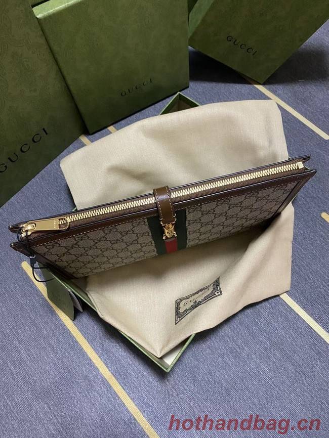 Gucci Jackie 1961 pouch 647332 brown