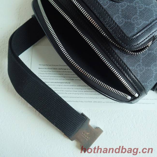 Gucci Belt bag with Interlocking G 682933 black