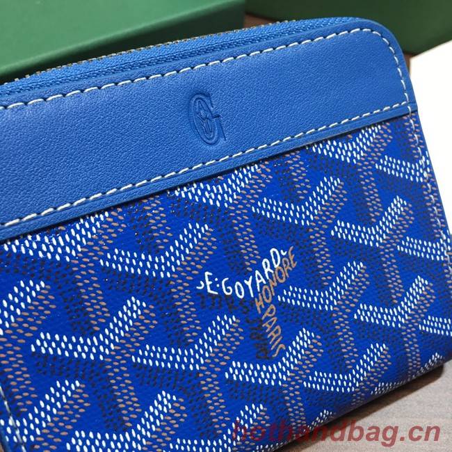 Goyard Card case G9982 blue