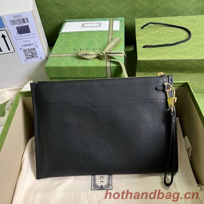 Gucci Ophidia pouch leather 681200 black