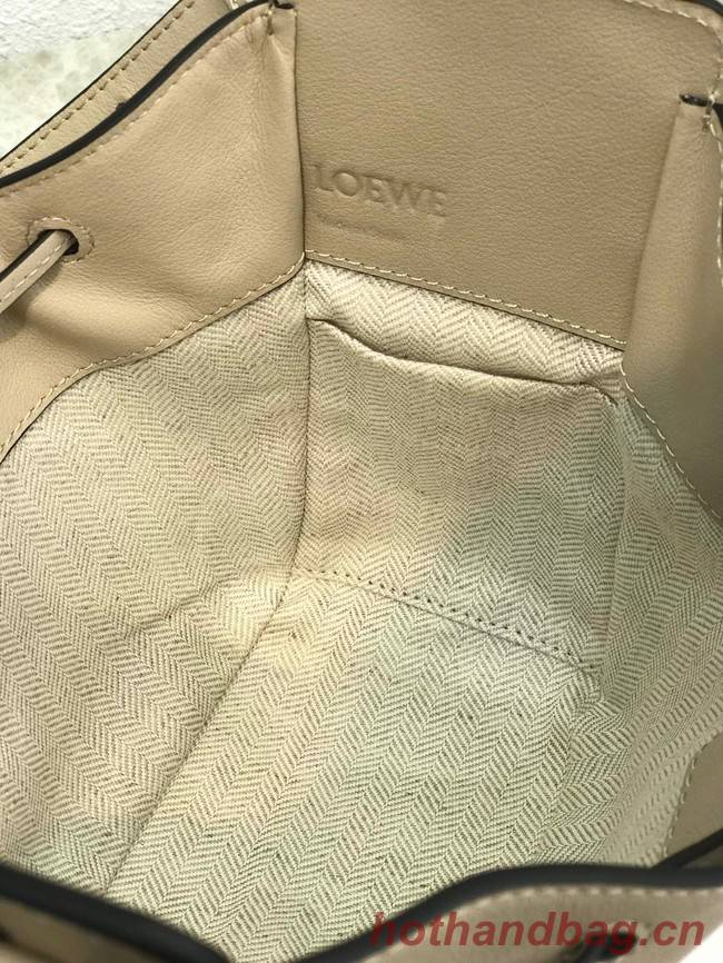 Loewe Hammock mini Bag Original Leather A6888 Apricot