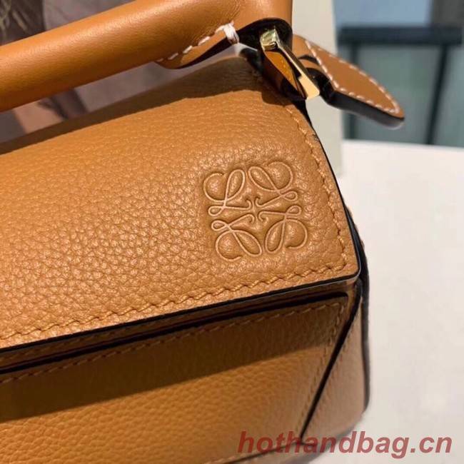 Loewe mini Puzzle Bag Original Leather 61841 brown