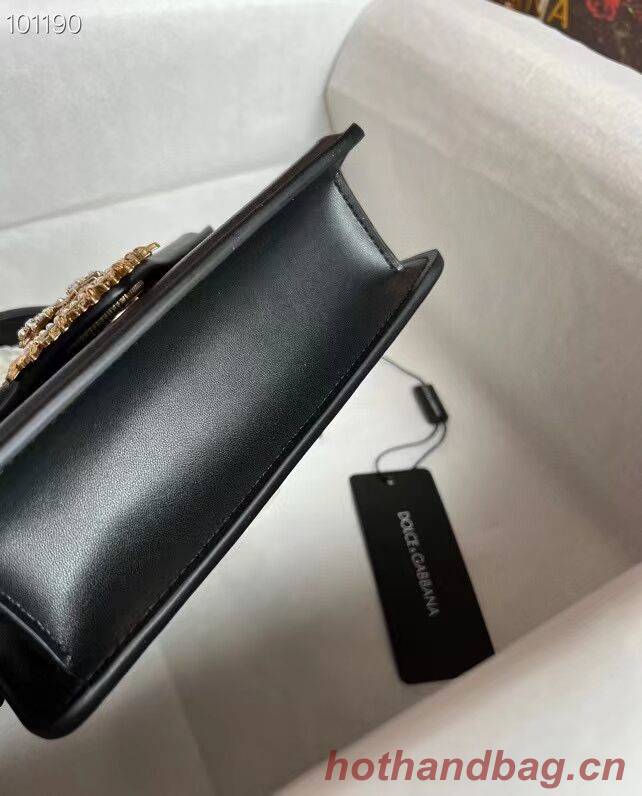 Dolce & Gabbana Origianl Leather Shoulder Bag 4011 black