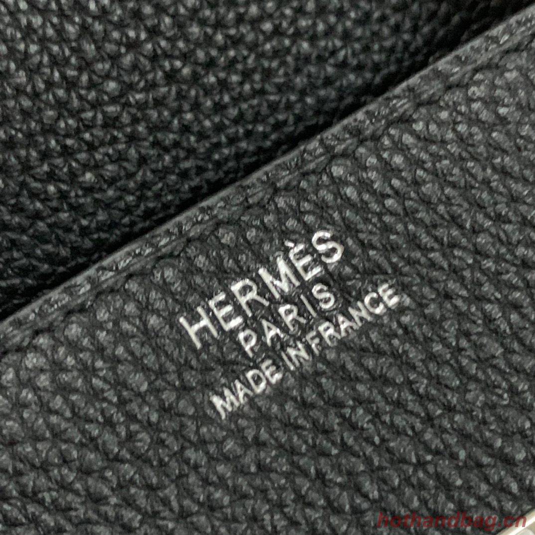 Hermes original Togo Leather HB35O Black