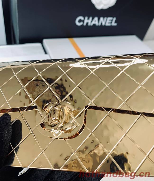 Chanel Box Shoulder Bag C5691 gold