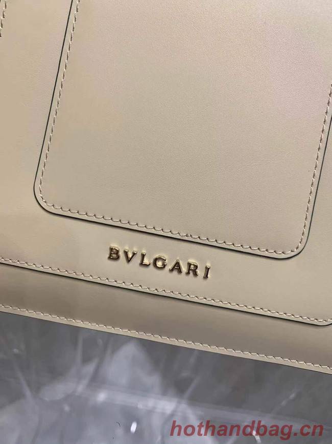 Bvlgari Serpenti Forever leather small crossbody bag 290544 cream