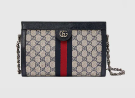 Gucci Ophidia GG Small Shoulder Bag 503877 blue