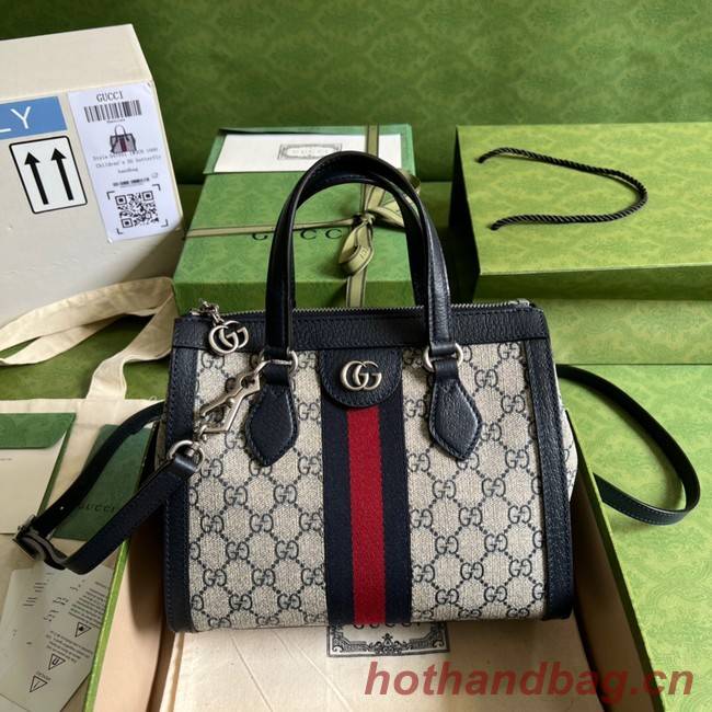 Gucci Ophidia small GG tote bag 547551 blue