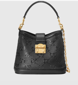 Gucci Small GG shoulder bag 675788 black