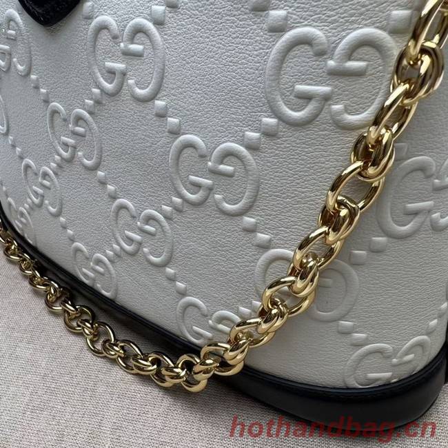 Gucci Small GG shoulder bag 675788 white