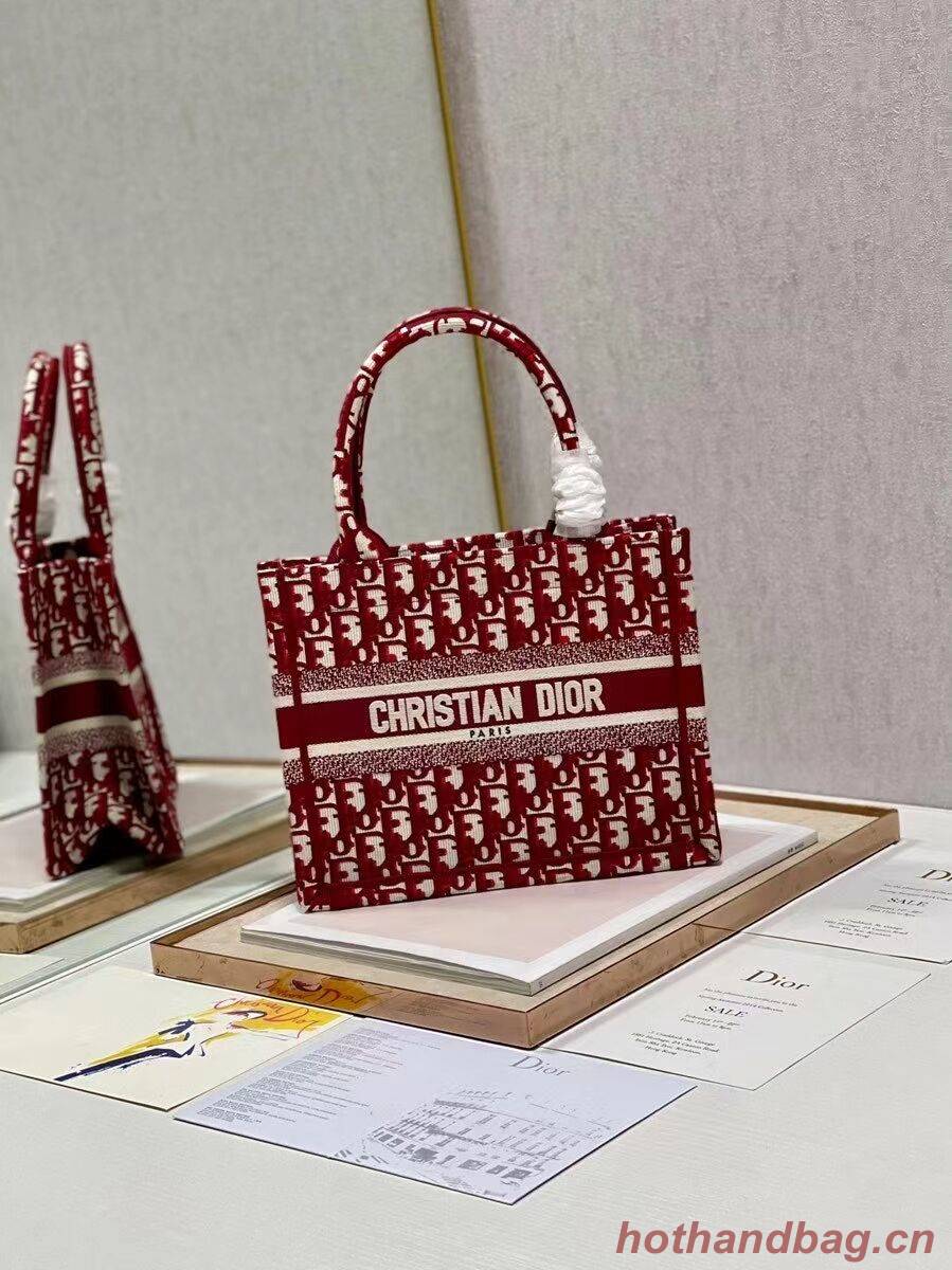 SMALL DIOR BOOK TOTE Embroidery C1331-5