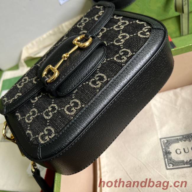 Gucci Horsebit 1955 shoulder bag 658574 Black