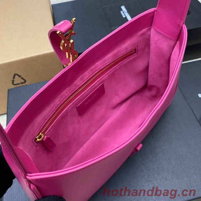 YSL LE 5 A 7 HOBO BAG IN SMOOTH LEATHER Y687228 rose