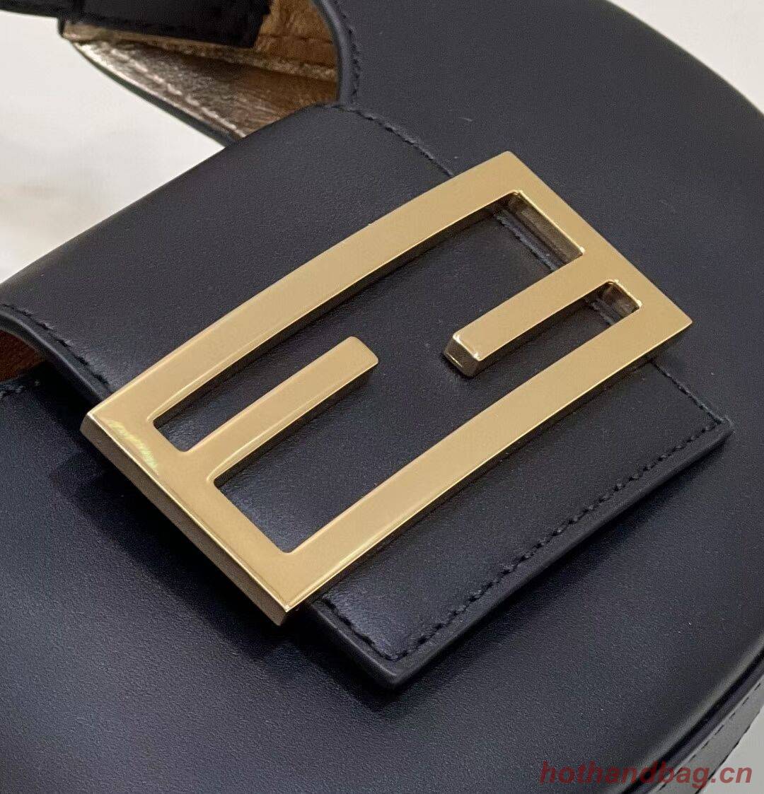 Fendi Cookie black leather mini bag 8BS065A