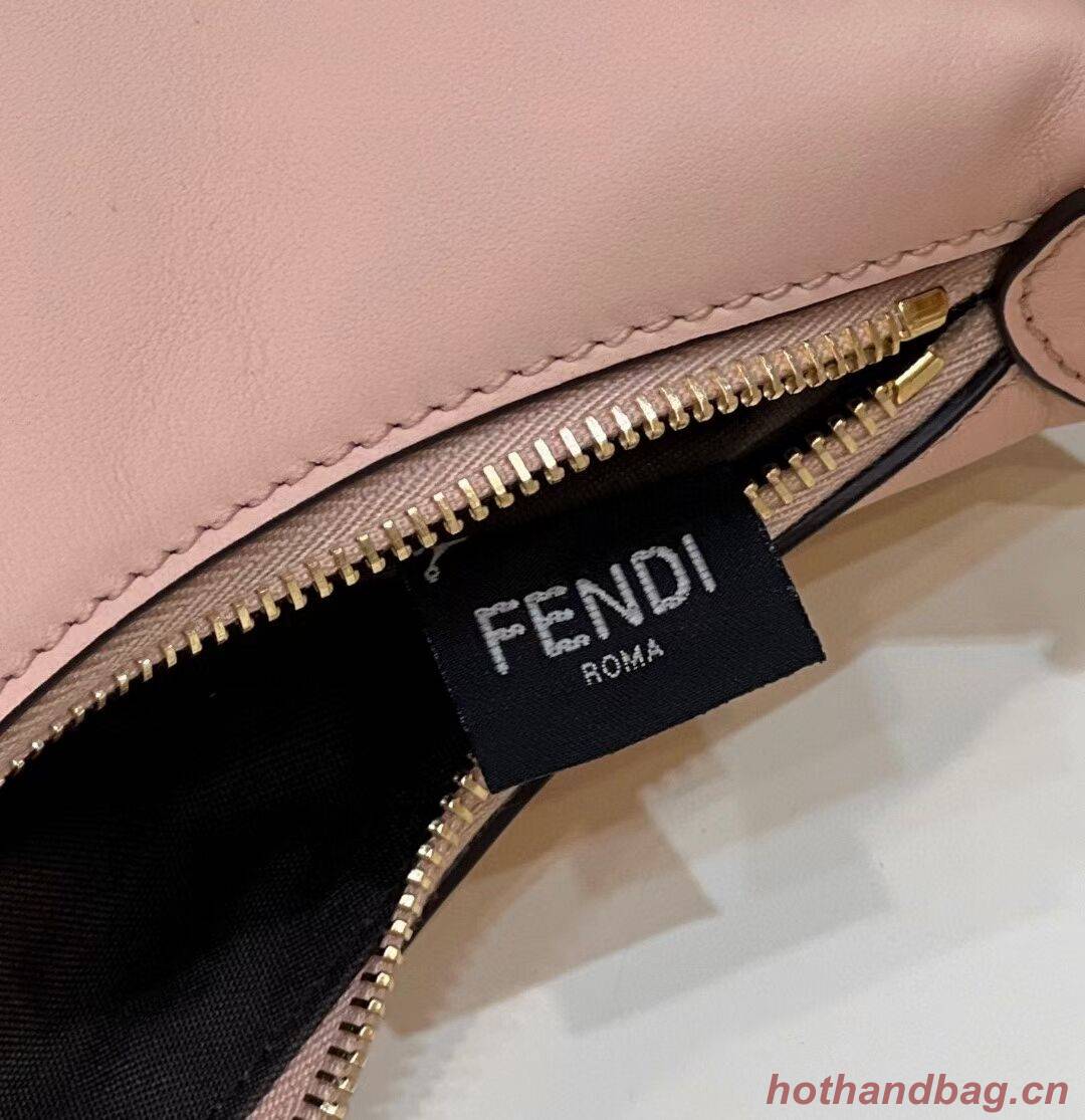 Fendi graphy Small Pale pink leather bag 8BR798