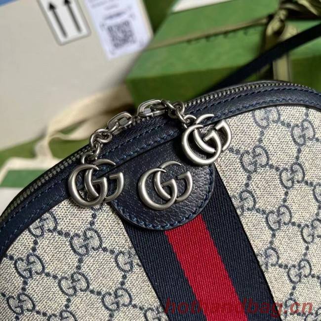 Gucci Ophidia Small Shoulder Bag 499621 blue