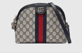 Gucci Ophidia Small Shoulder Bag 499621 blue