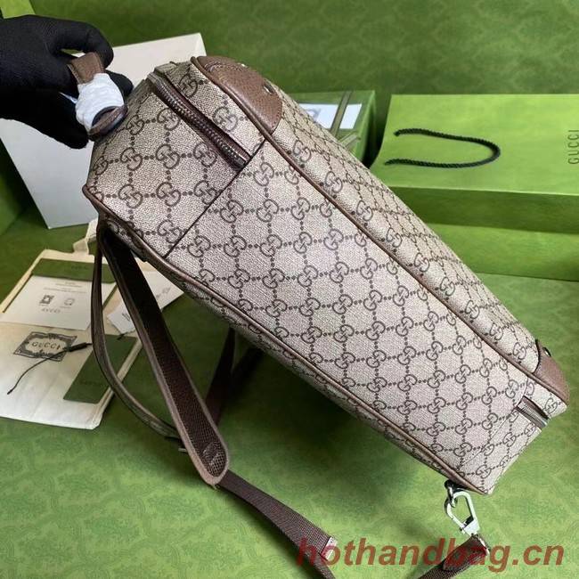 Gucci GG briefcase 658543 brown