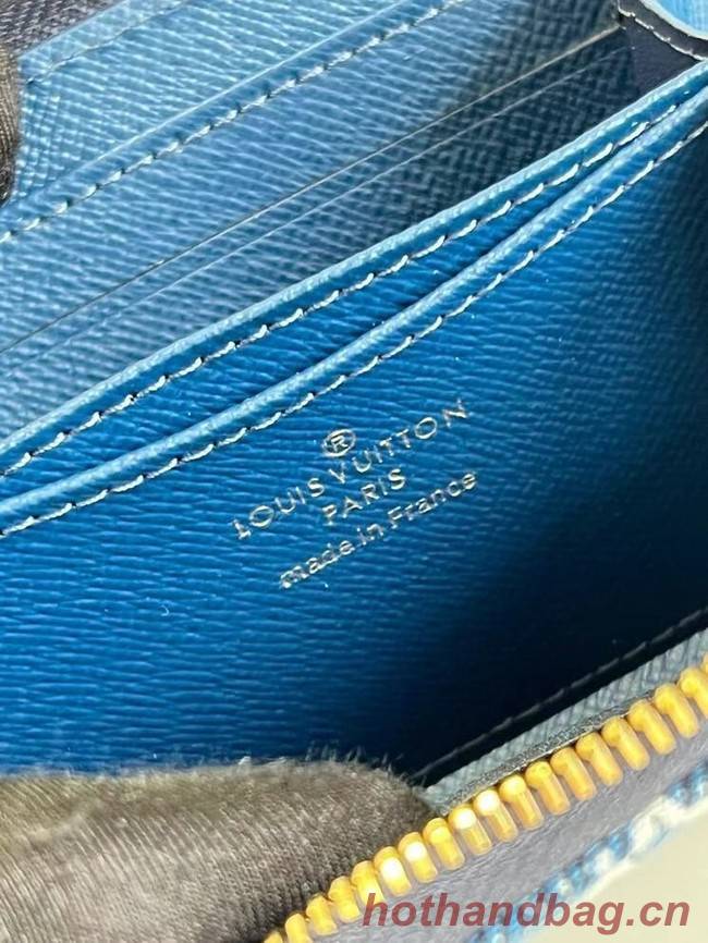 Louis Vuitton ZIPPY COIN PURSE M81185 Navy Blue