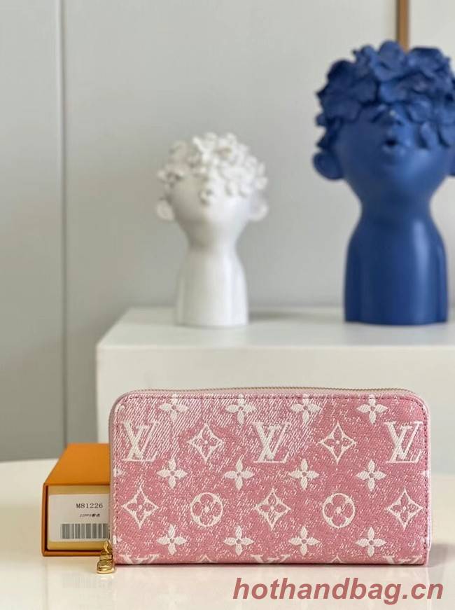 Louis Vuitton ZIPPY wallet M81226 pink