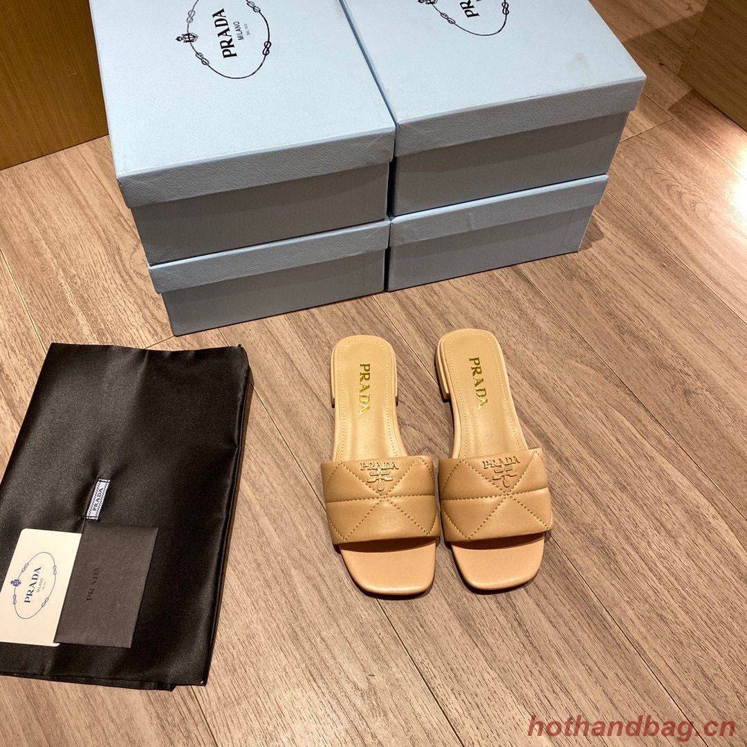 Prada Slippers Shoes PD56902 Nude