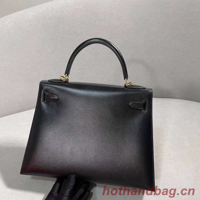 Hermes BOX Leather KL28 black