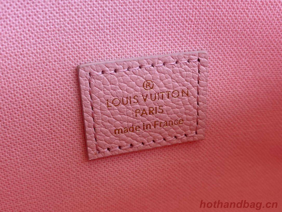 Louis Vuitton Monogram Empreinte Multi Pochette Felicie M81359 Pink