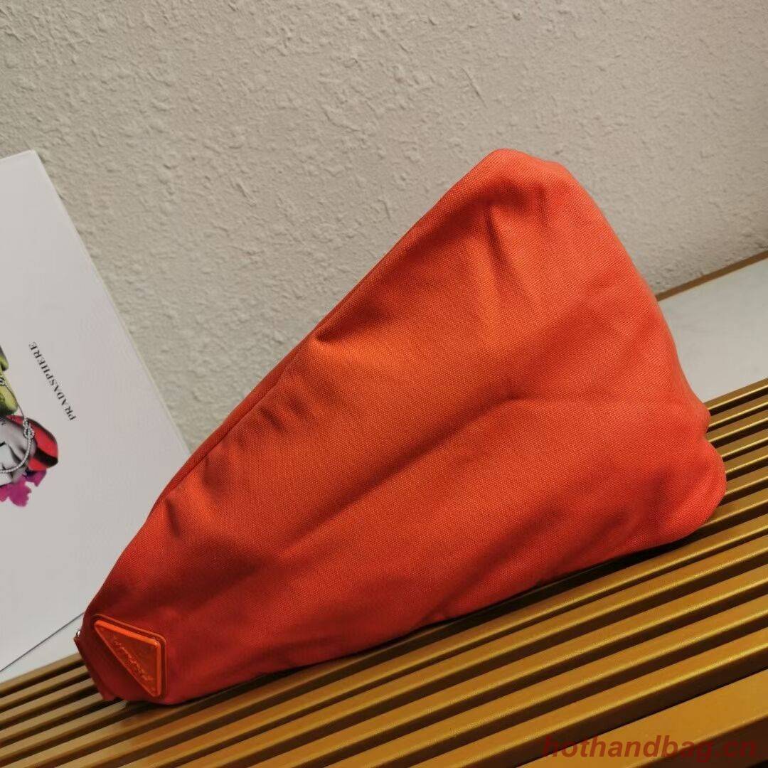 Prada Re-Nylon large shoulder bag 2EV077 orange