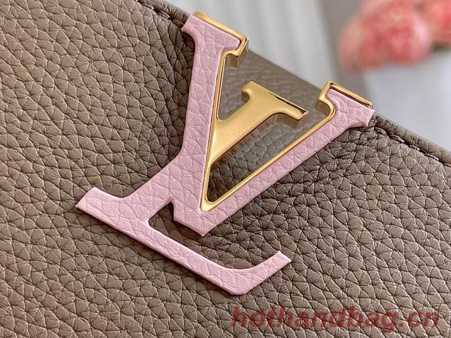 Louis Vuitton CAPUCINES PM M57228 Smokey Brown Green