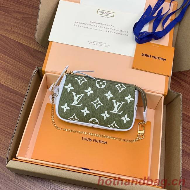 Louis Vuitton MINI POCHETTE ACCESSOIRES M81284 Khaki