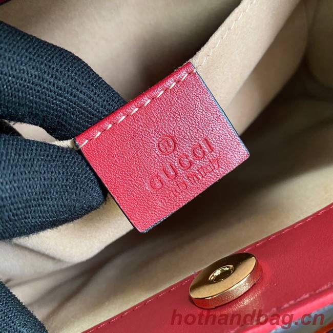 Gucci Diana small tote bag 660195 red
