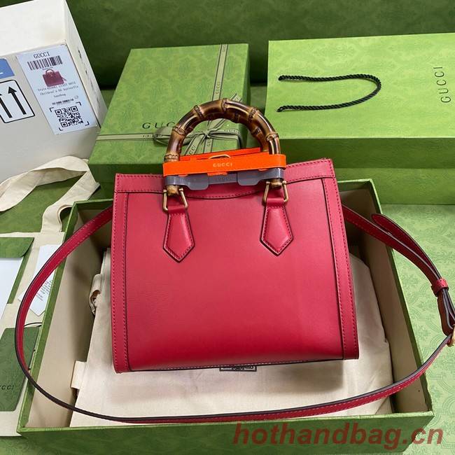Gucci Diana small tote bag 660195 red