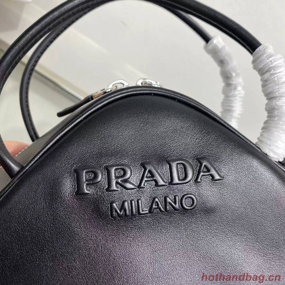 Prada Leather Triangle bag 1BB082 black